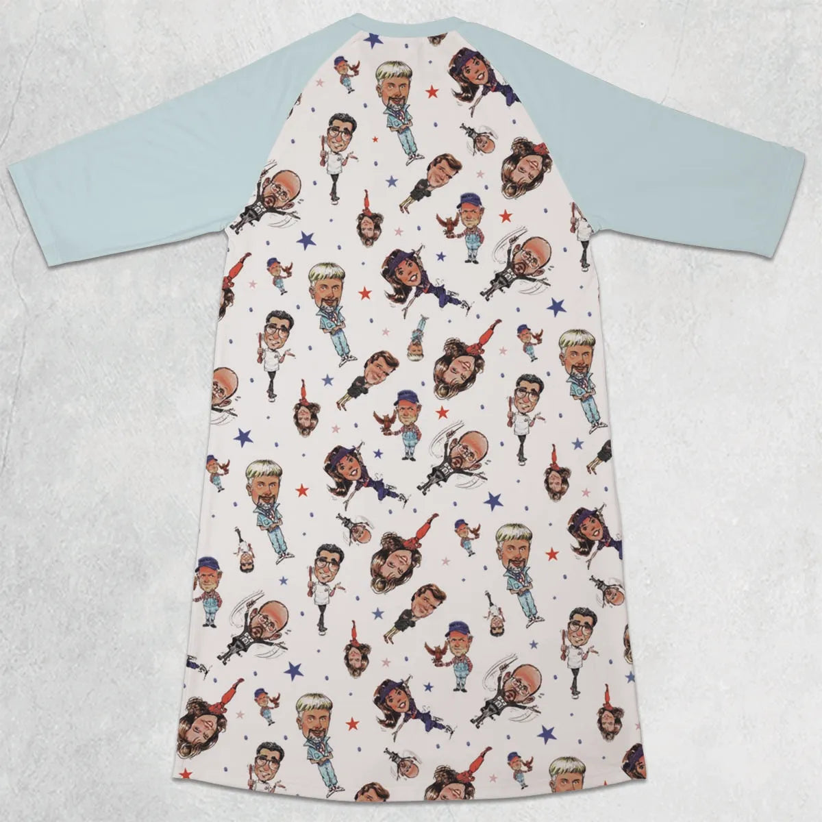3/4 Sleeve Raglan Dress - NX81VH6W