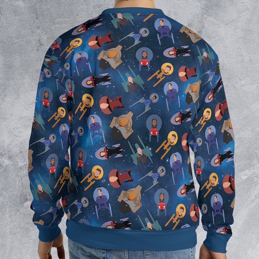 All-over Print Sweatshirt - SE5F2JFK -  - 2
