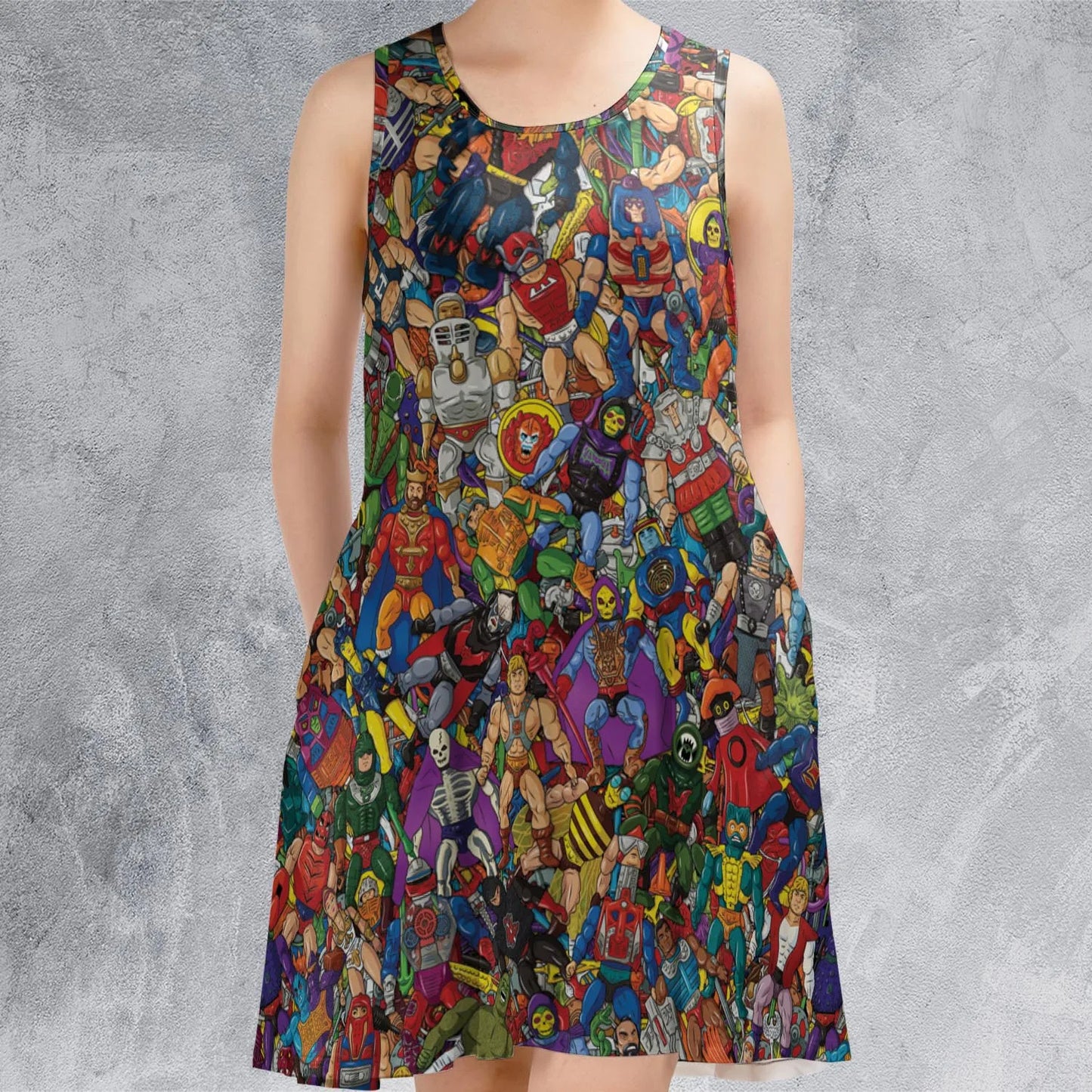 Sleeveless Dress - Z363RS7S