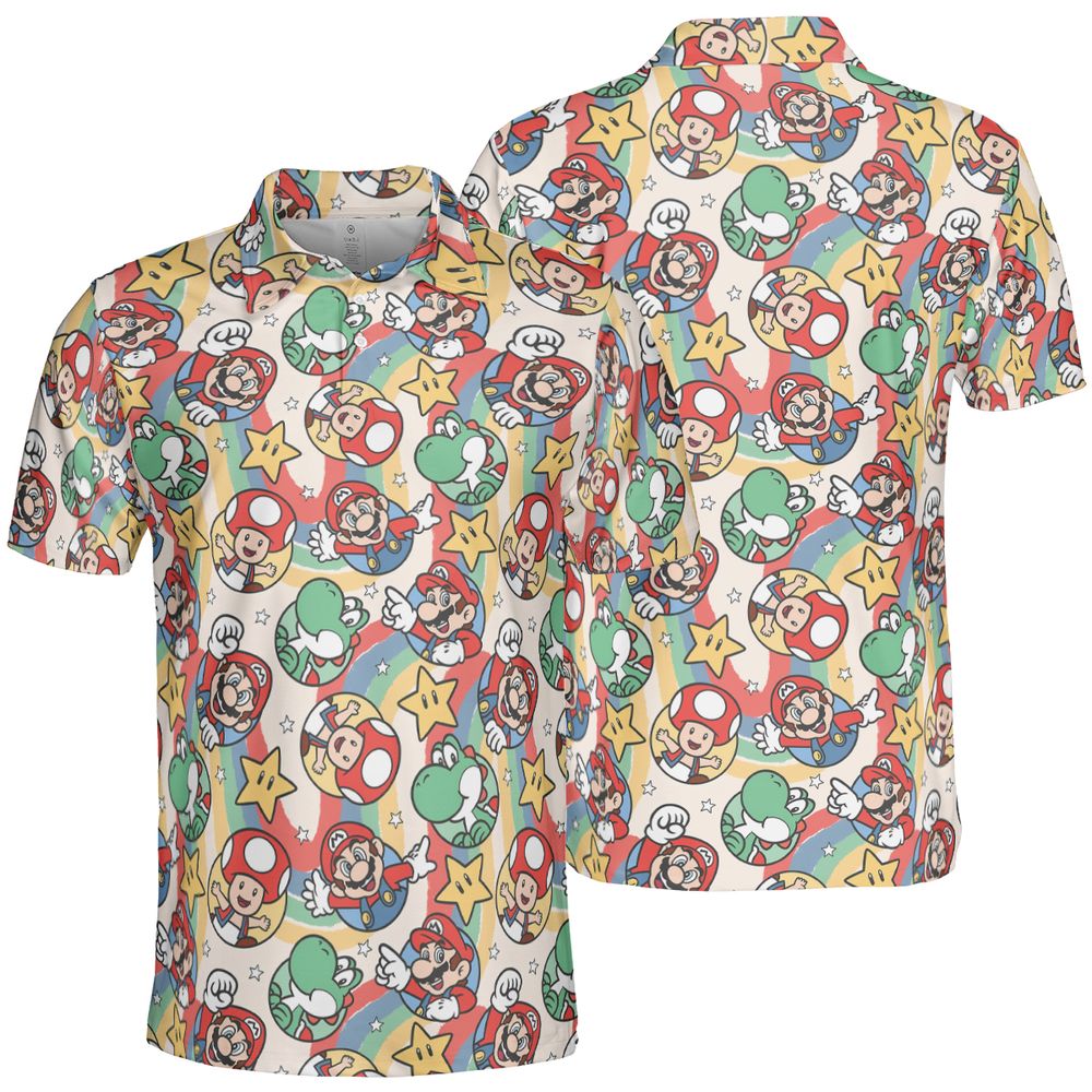 Mario seamless pattern -  - 2