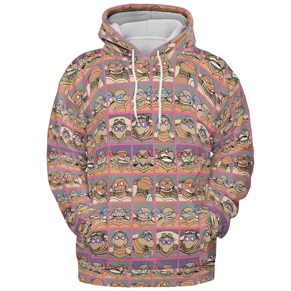 All-over Print Hoodie - GYMKNWZF -  - 2