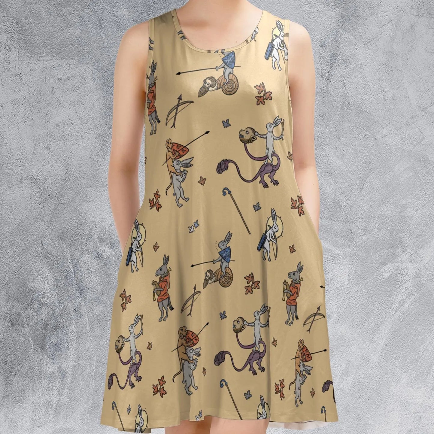 Sleeveless Dress - D32TED8P