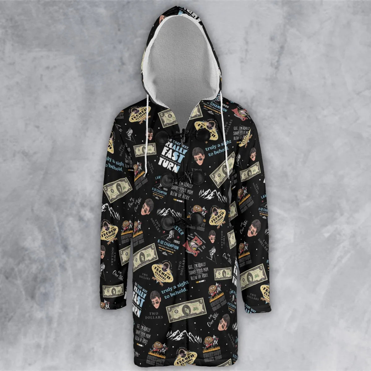 Hooded Cloak Coat - Q91SRDY8