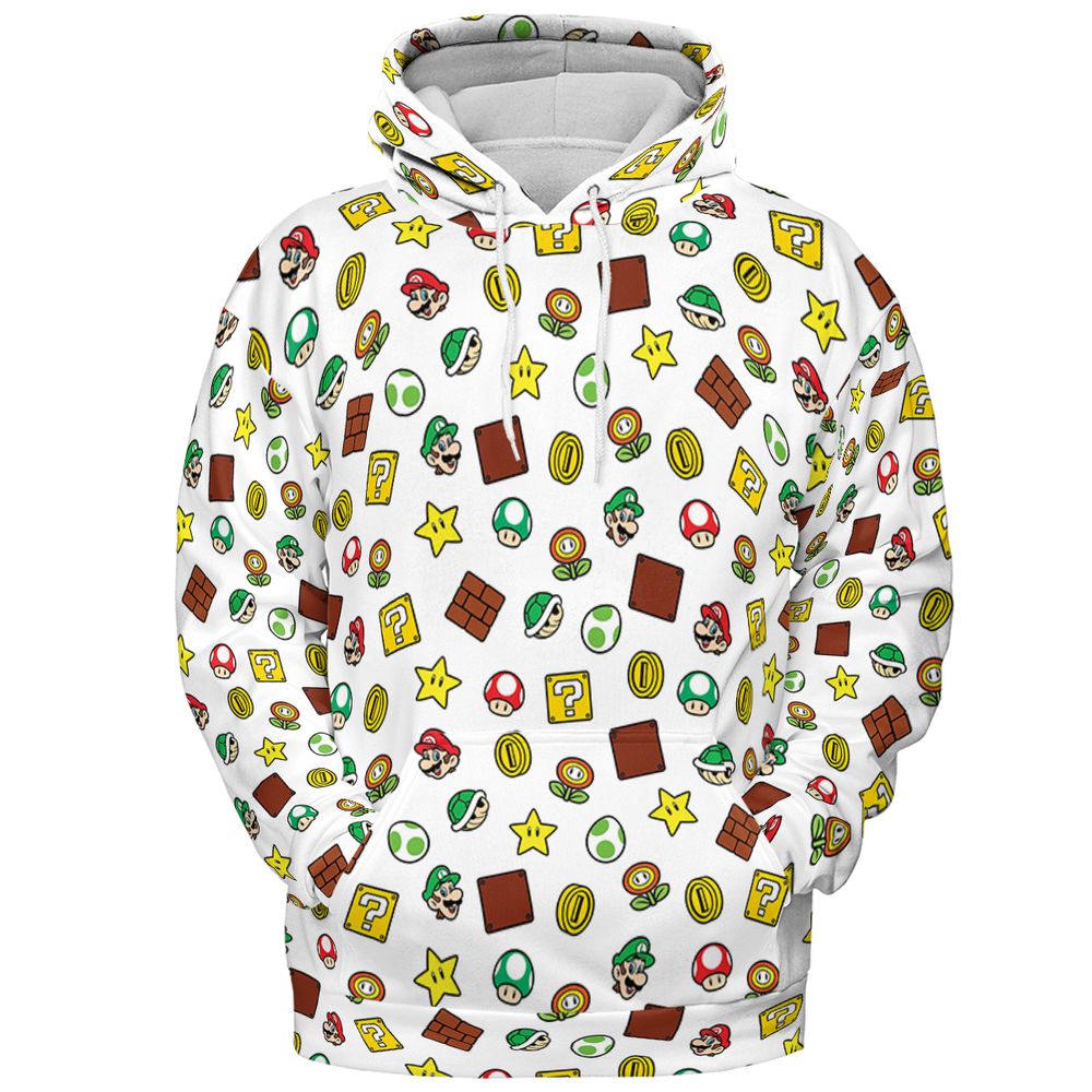 All-over Print Hoodie -  - 2