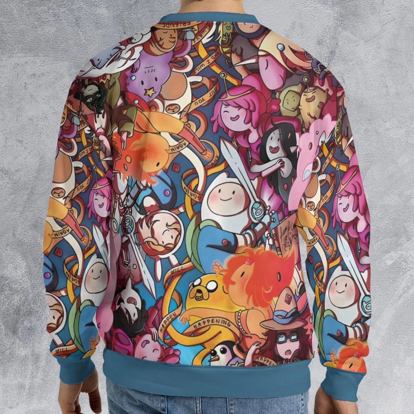 All-over Print Sweatshirt - J9HKXUB1
