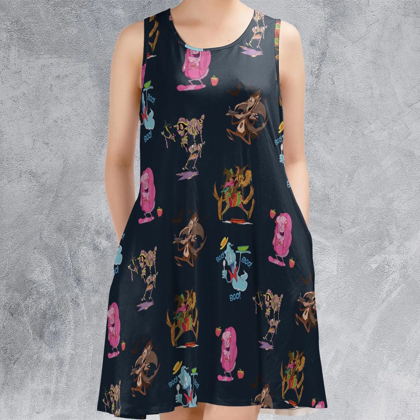 Sleeveless Dress - P12ECMHM
