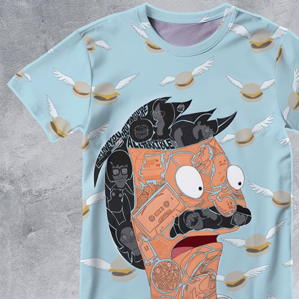 All-Over Print Unisex T-Shirt - M9V6PGCC -  - 2