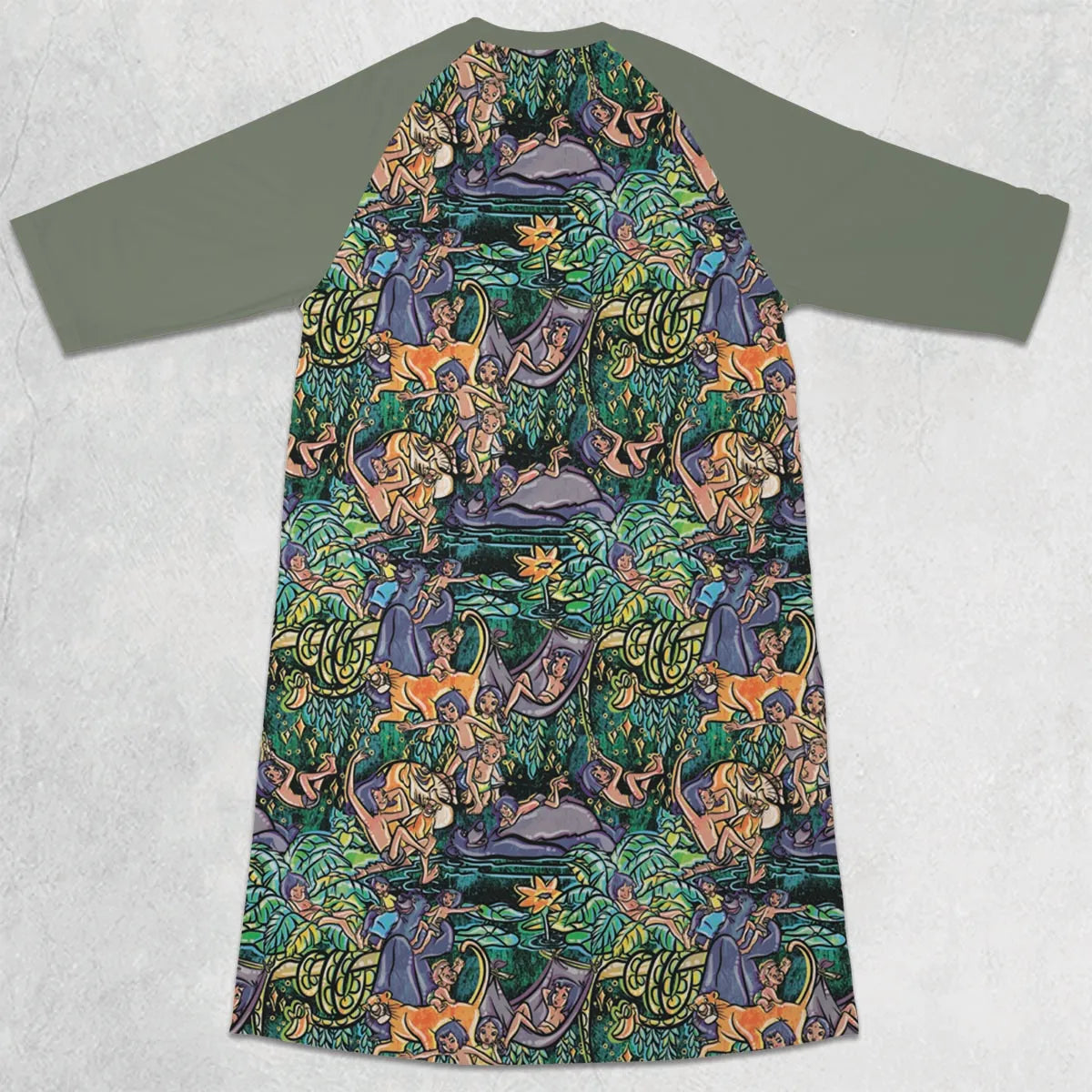 3/4 Sleeve Raglan Dress - BPQNPUFZ