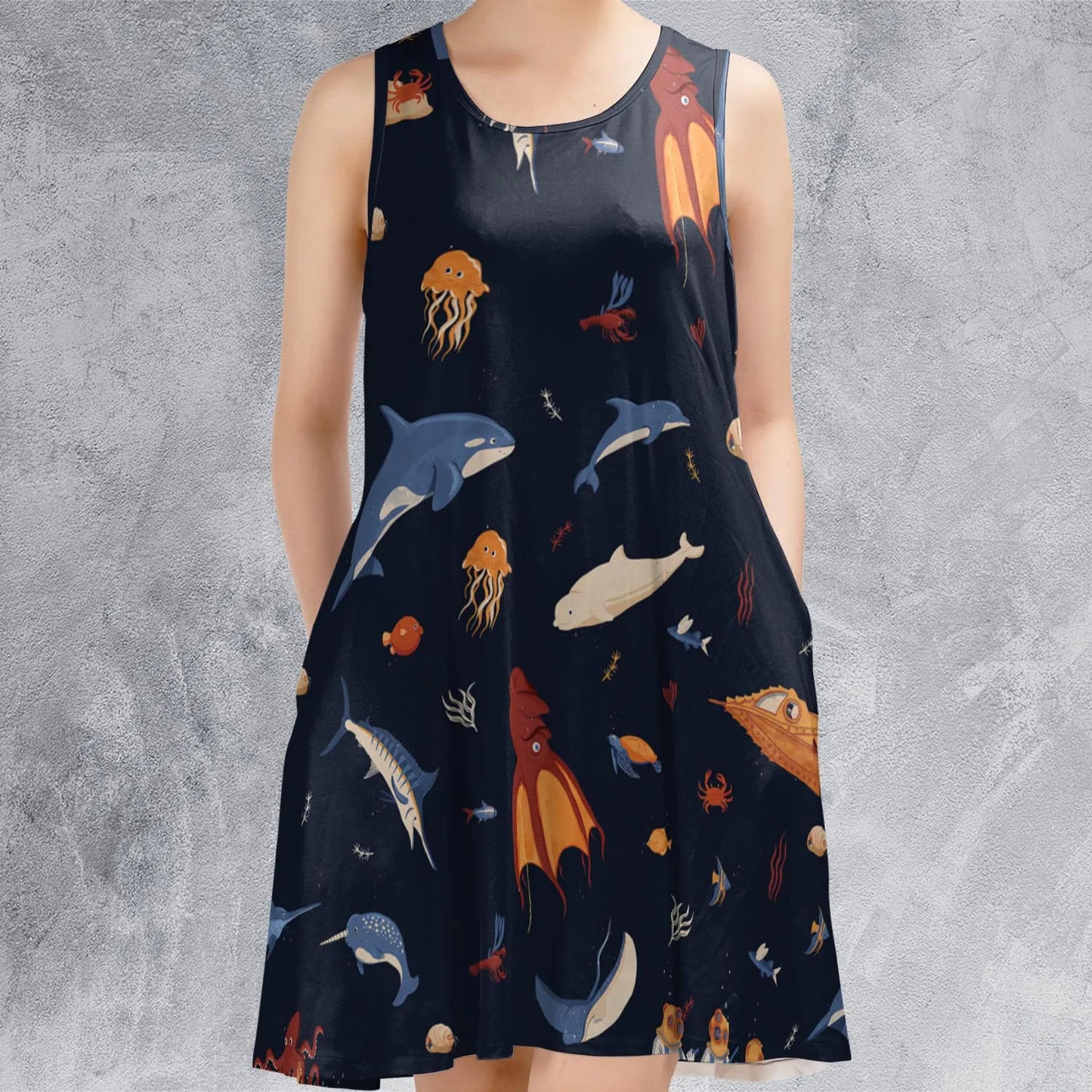 Sleeveless Dress - HKV56CQV
