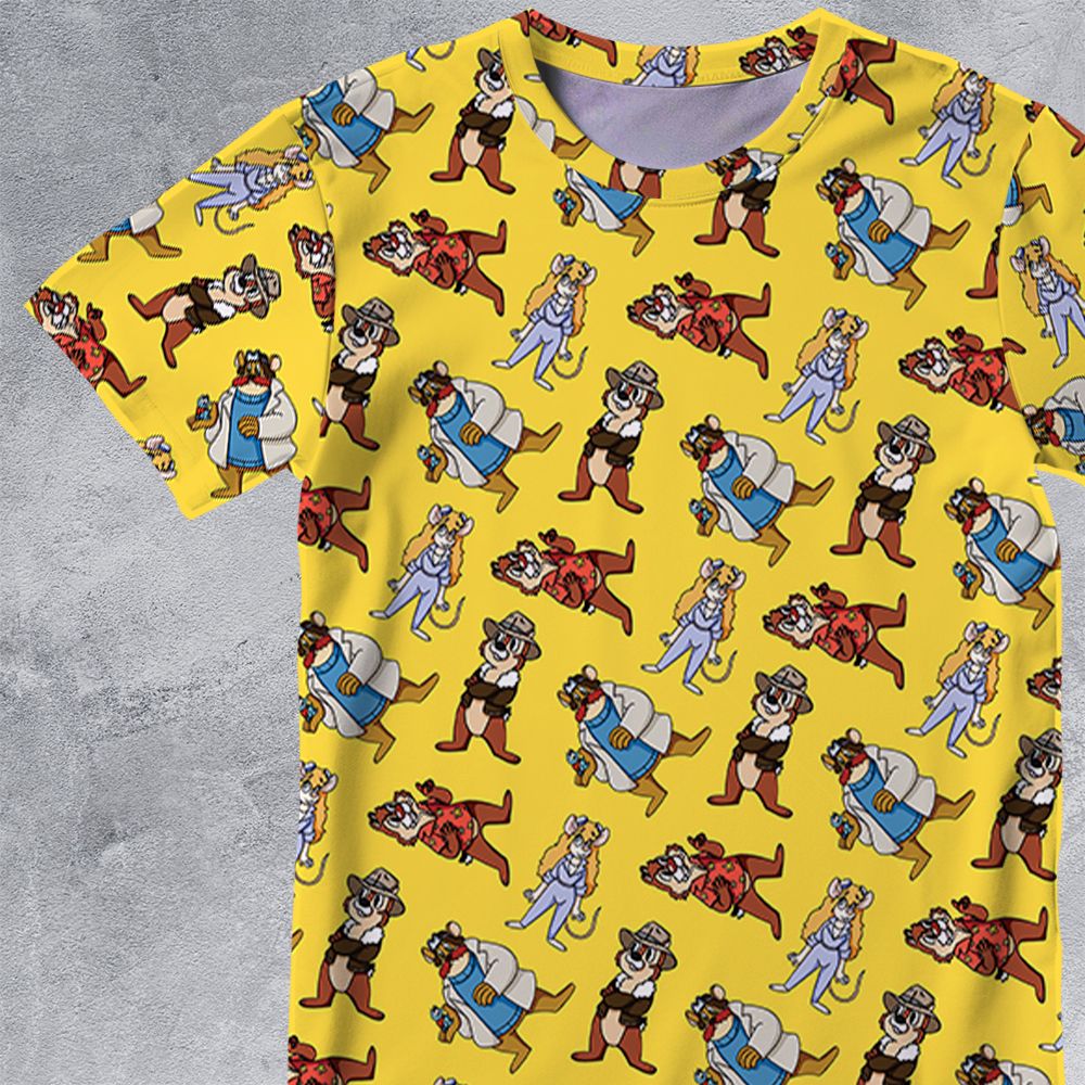 All-Over Print Unisex T-Shirt - AJKBG1E6 -  - 2