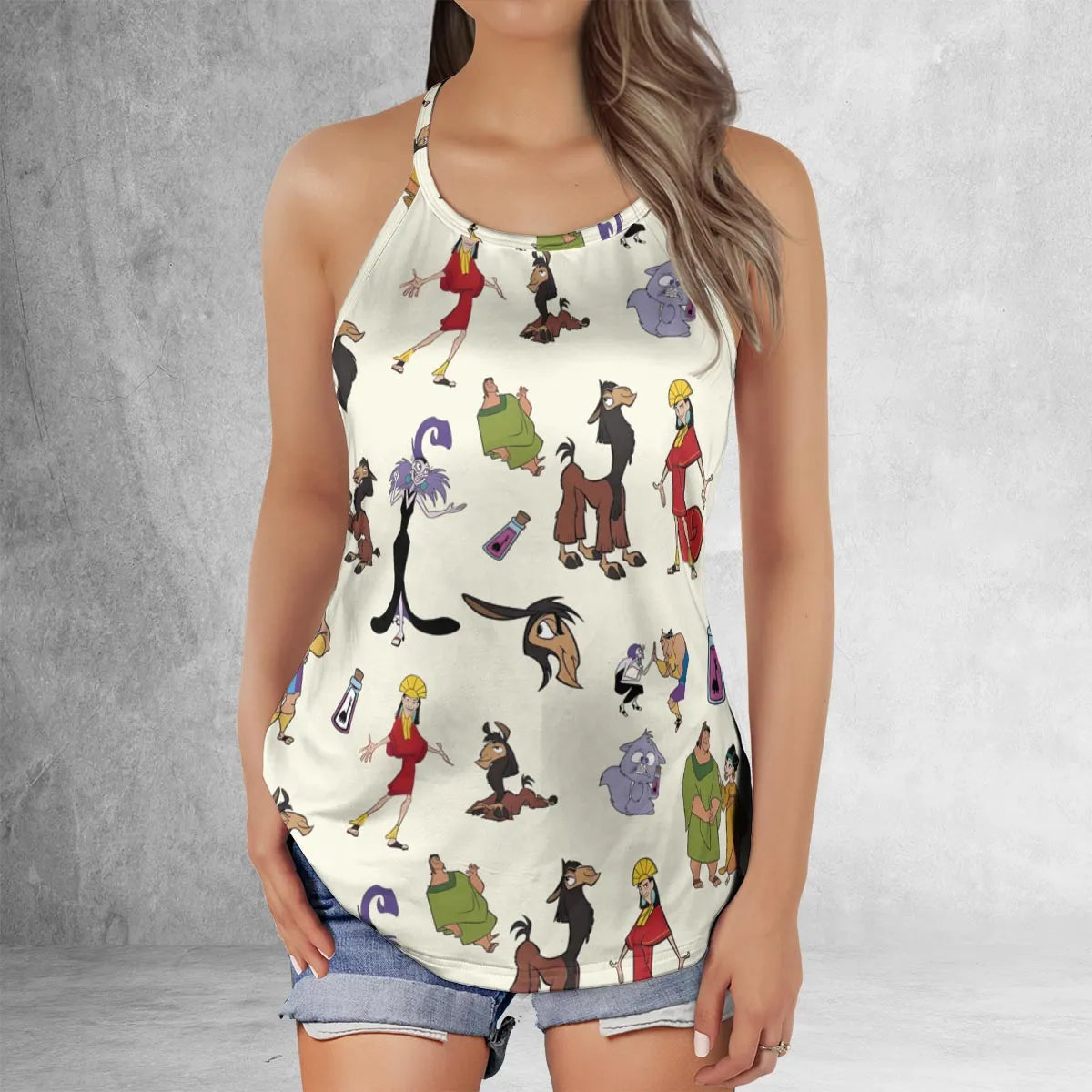 Criss Cross Tank Top - M3475NH4
