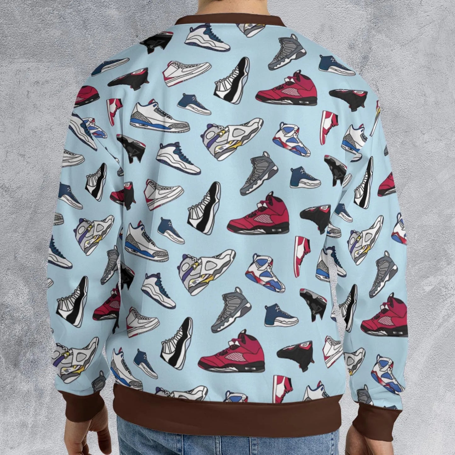 All-over Print Sweatshirt - 3NNQZPQ6