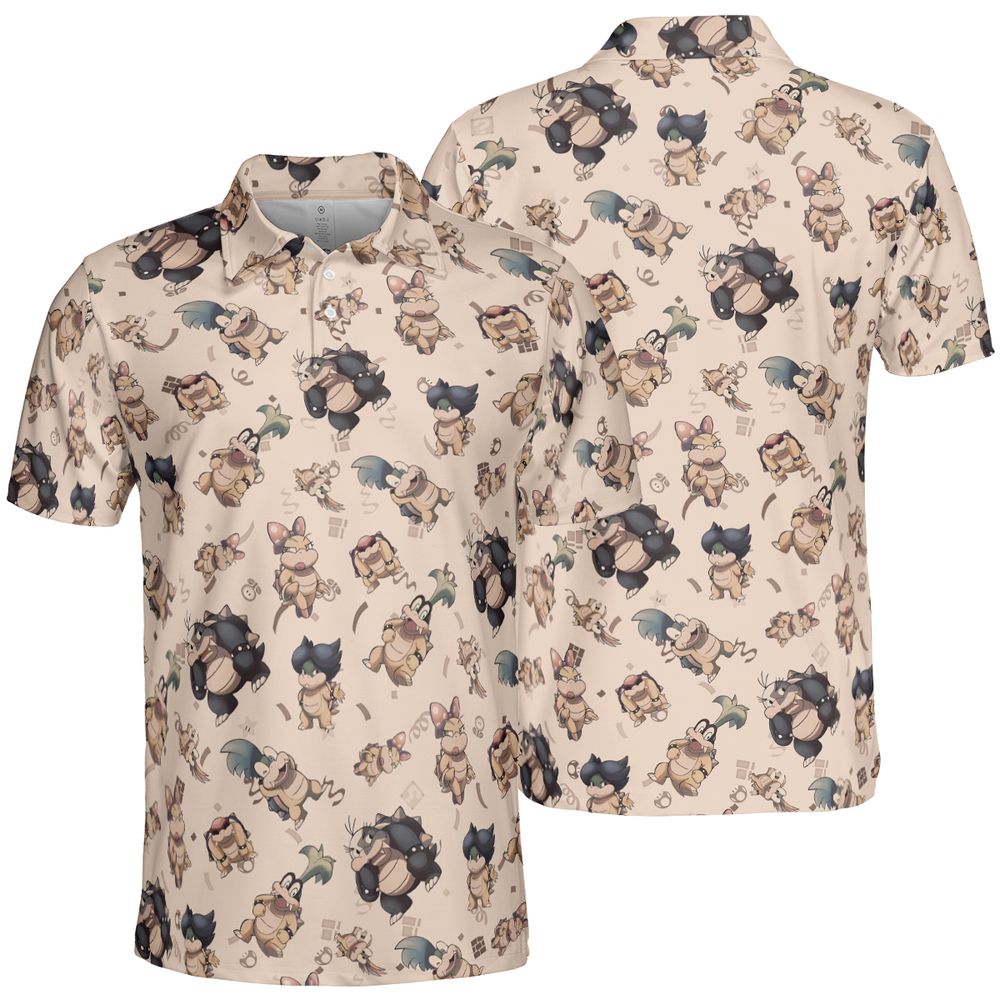 AOP Men/Women Polo Shirt - RY5Y2SR1 -  - 2