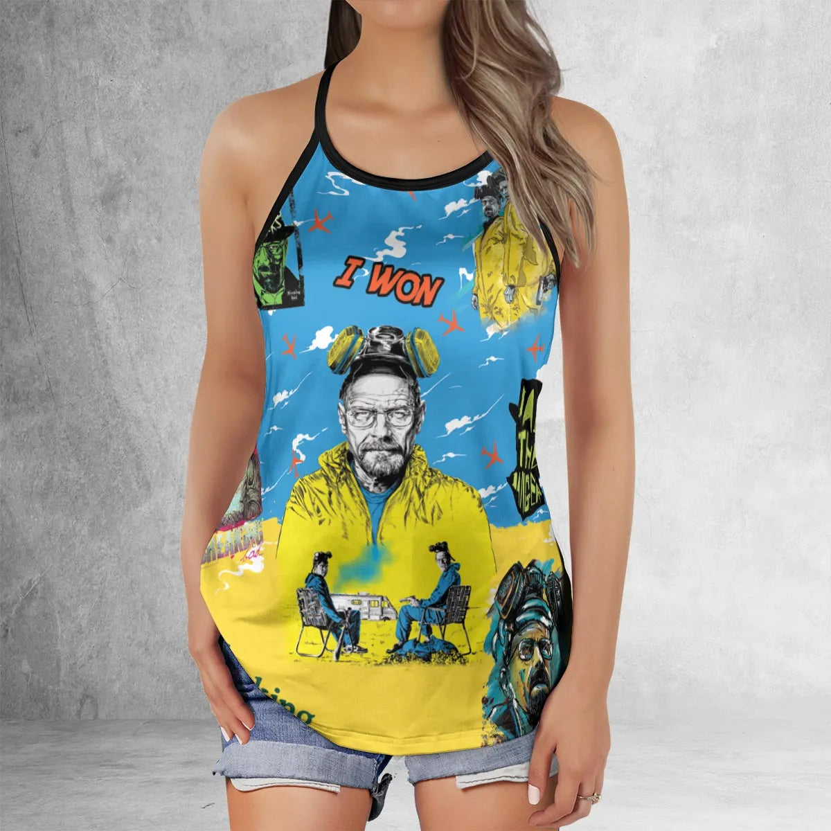 Criss Cross Tank Top - EWPYEY9S