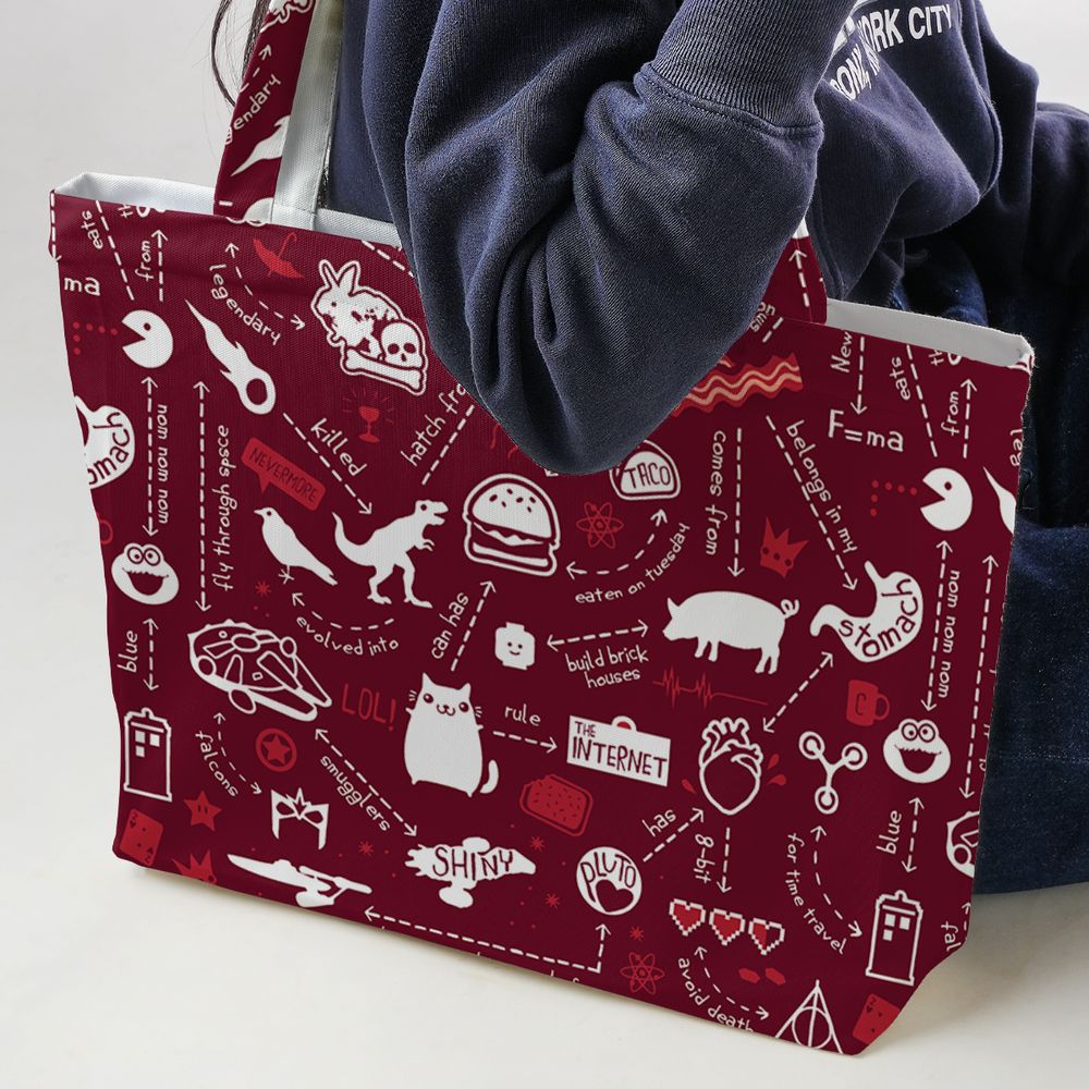 Large Tote Bag - K4XJKE6T -  - 2