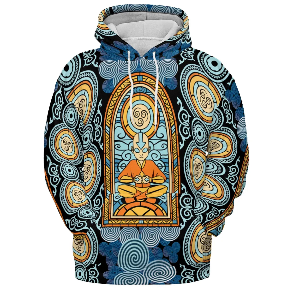 All-over Print Hoodie - FJURQSWZ
