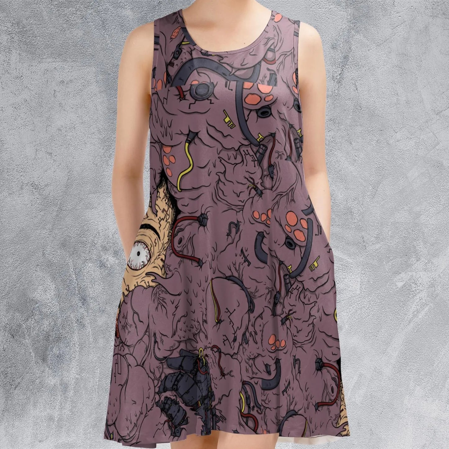 Sleeveless Dress - 7LGWF4KH