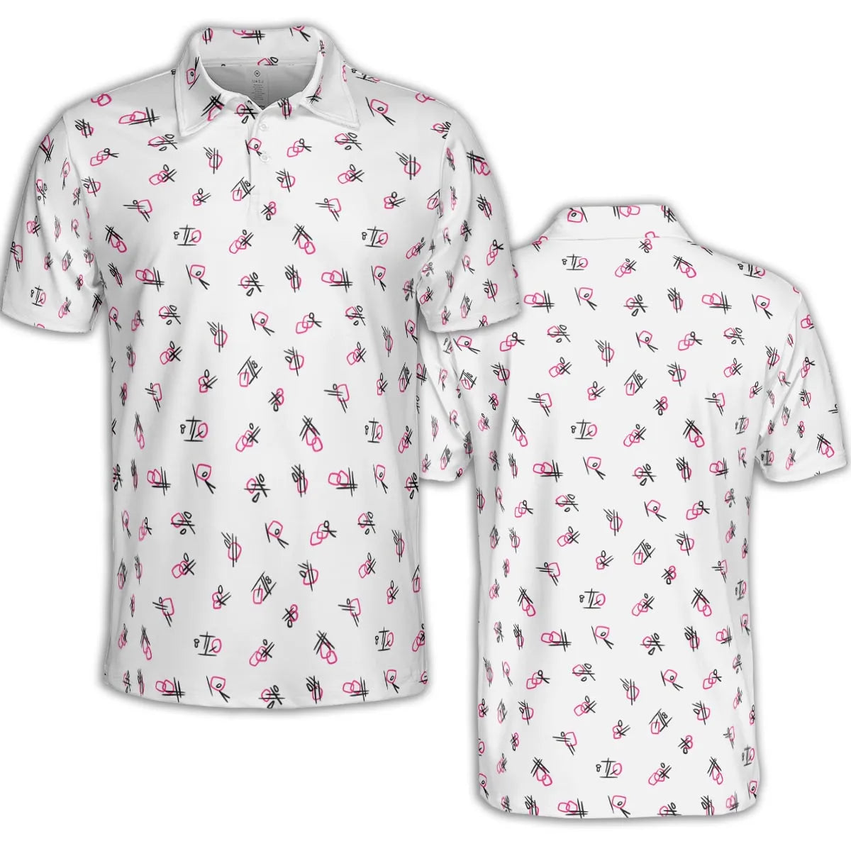 AOP Men/Women Polo Shirt - 3BETWMDE