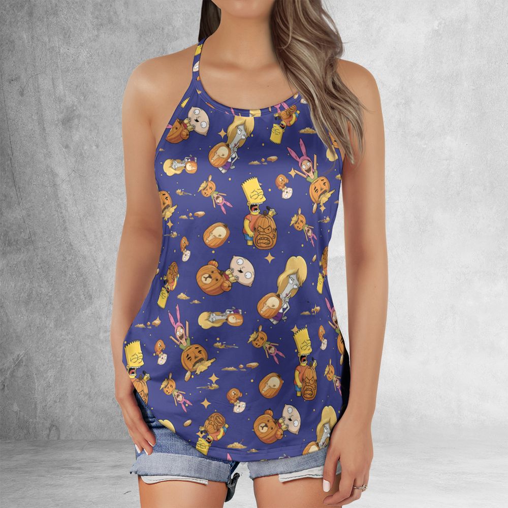 Criss Cross Tank Top - GMJ9QRUN -  - 2