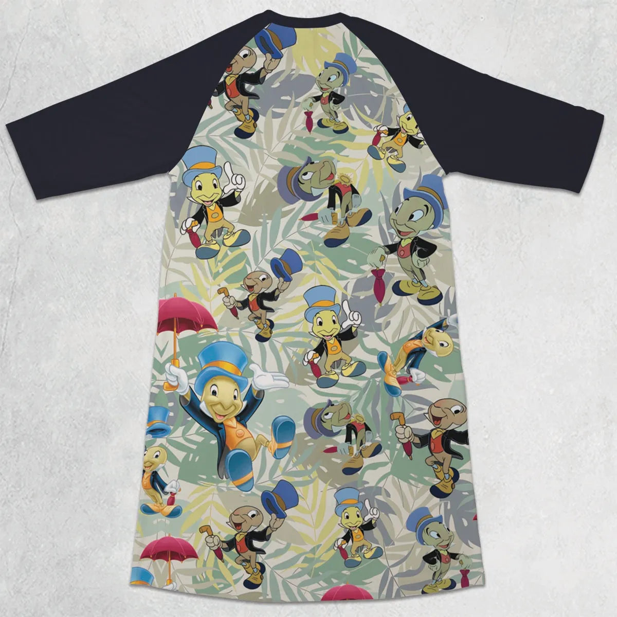 3/4 Sleeve Raglan Dress - YDZUEQPV
