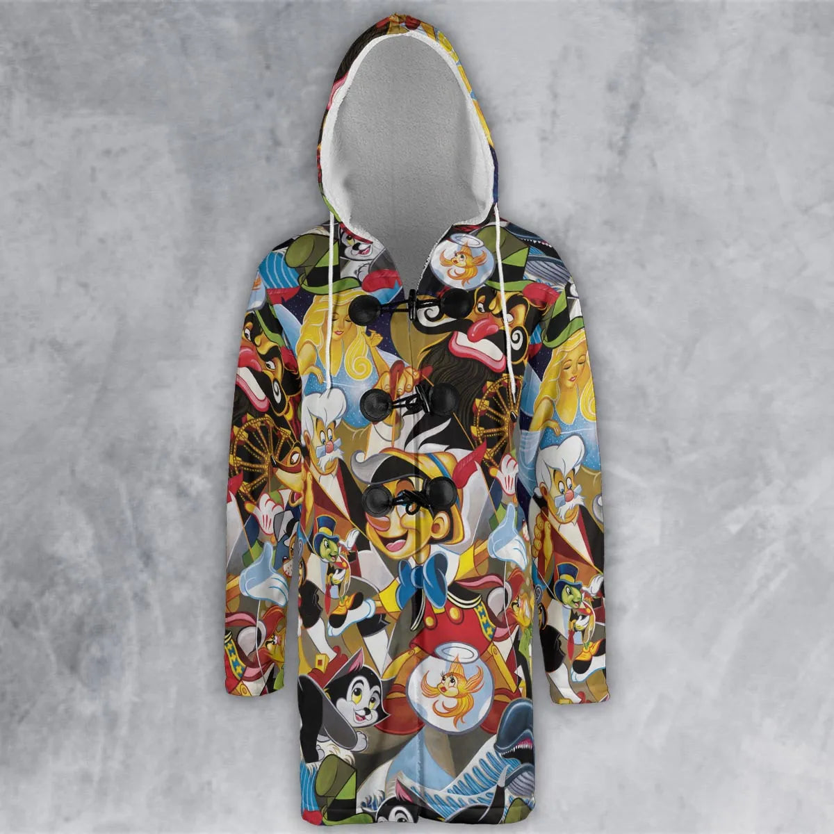 Hooded Cloak Coat - 7KN37XVY