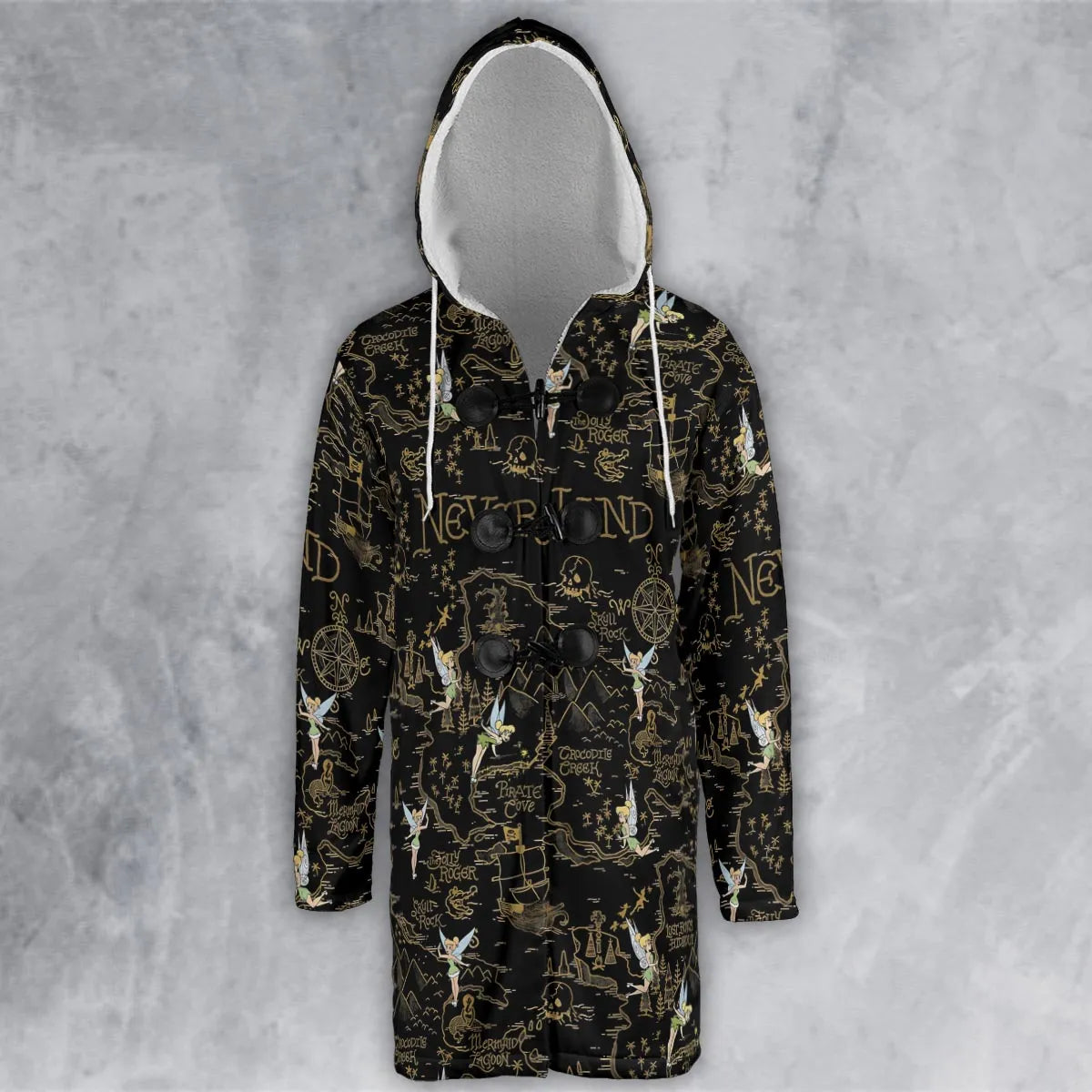 Hooded Cloak Coat - N2GCREYT