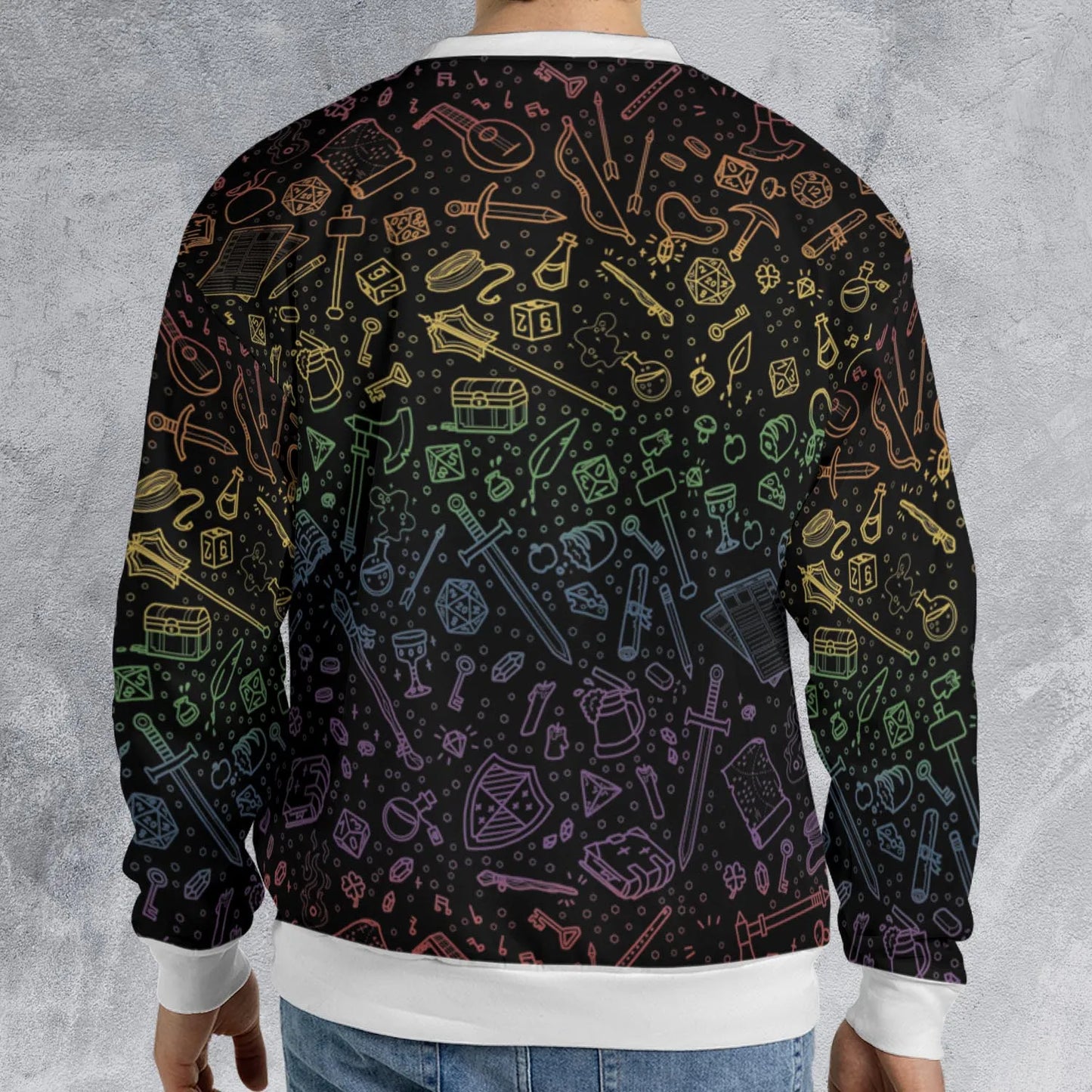 All-over Print Sweatshirt - KW1G6L16