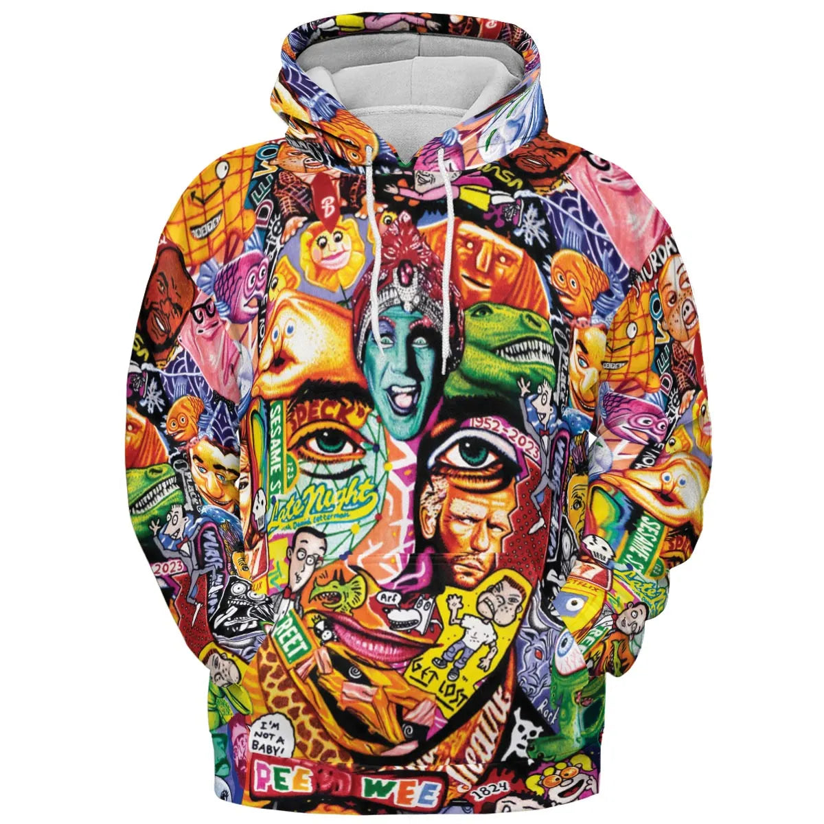 All-over Print Hoodie - EZEGAFHU
