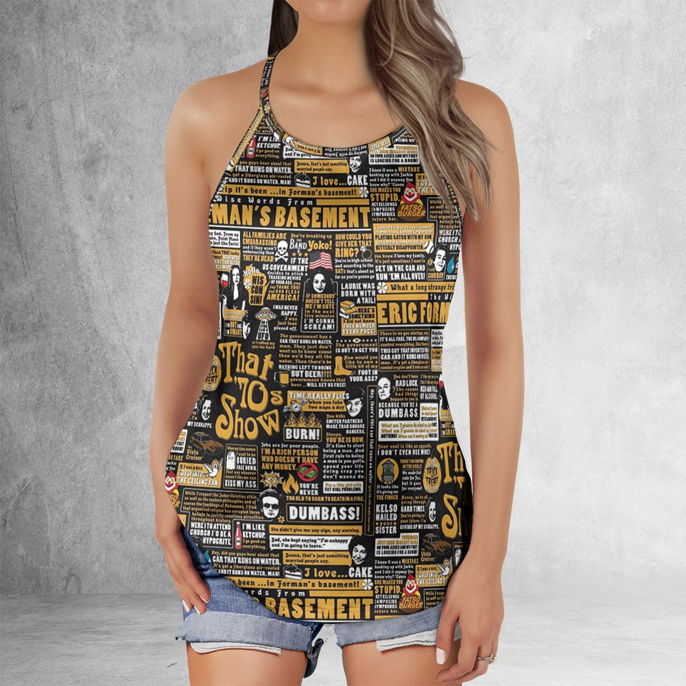 Criss Cross Tank Top - 13D6WUS2 -  - 2