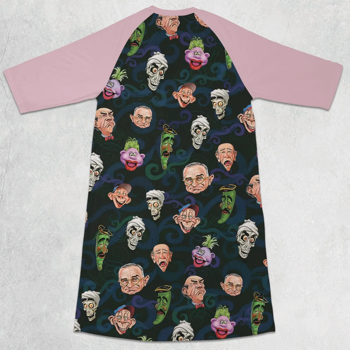 3/4 Sleeve Raglan Dress - F1LDGJAC