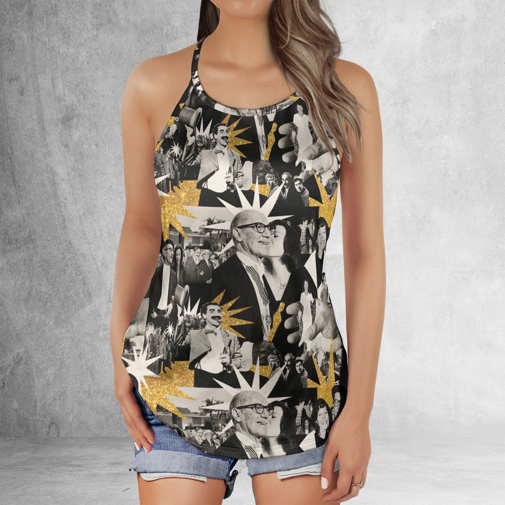 Criss Cross Tank Top - YKTC6QFX -  - 2