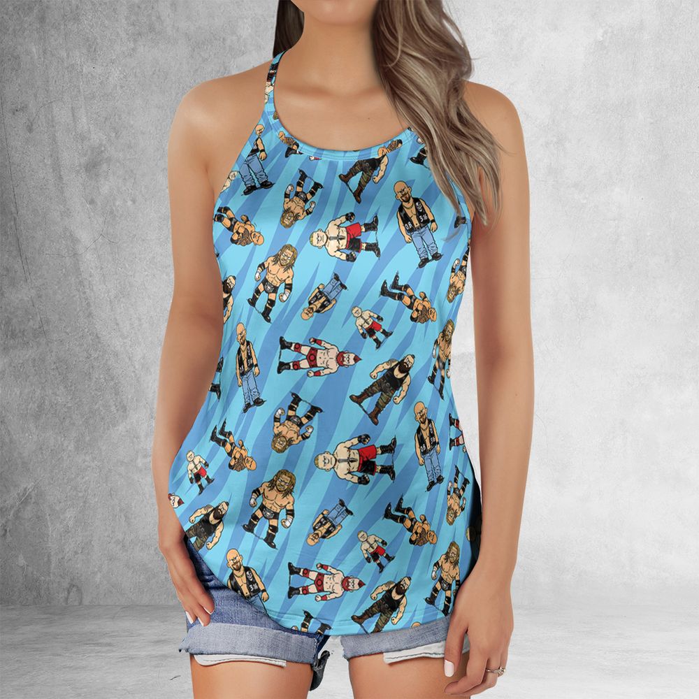 Criss Cross Tank Top - 7K7N7PF9 -  - 2