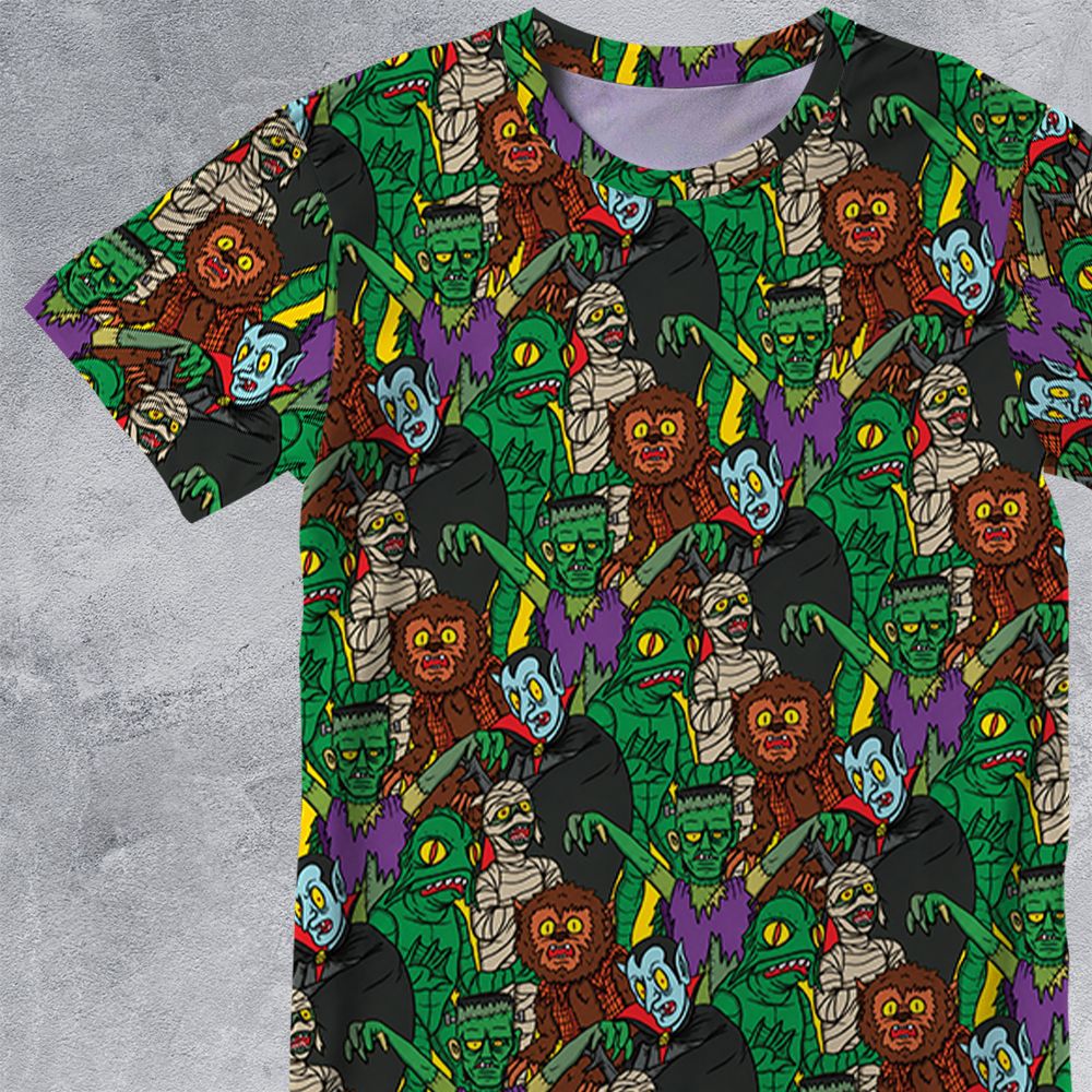 All-Over Print Unisex T-Shirt - 6RQT6BKT -  - 2