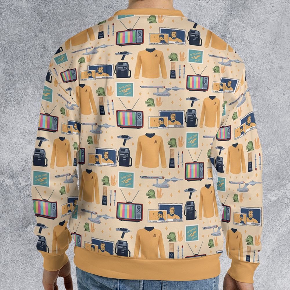 All-over Print Sweatshirt - MECN5UQ5 -  - 2