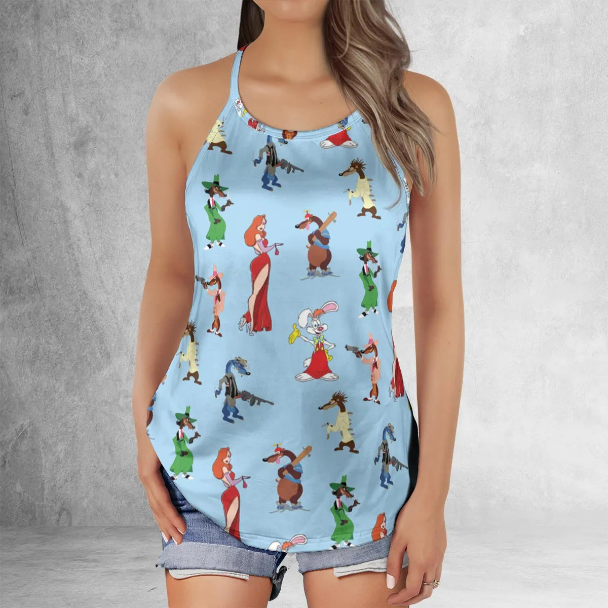 Criss Cross Tank Top - 5QS3FXFX