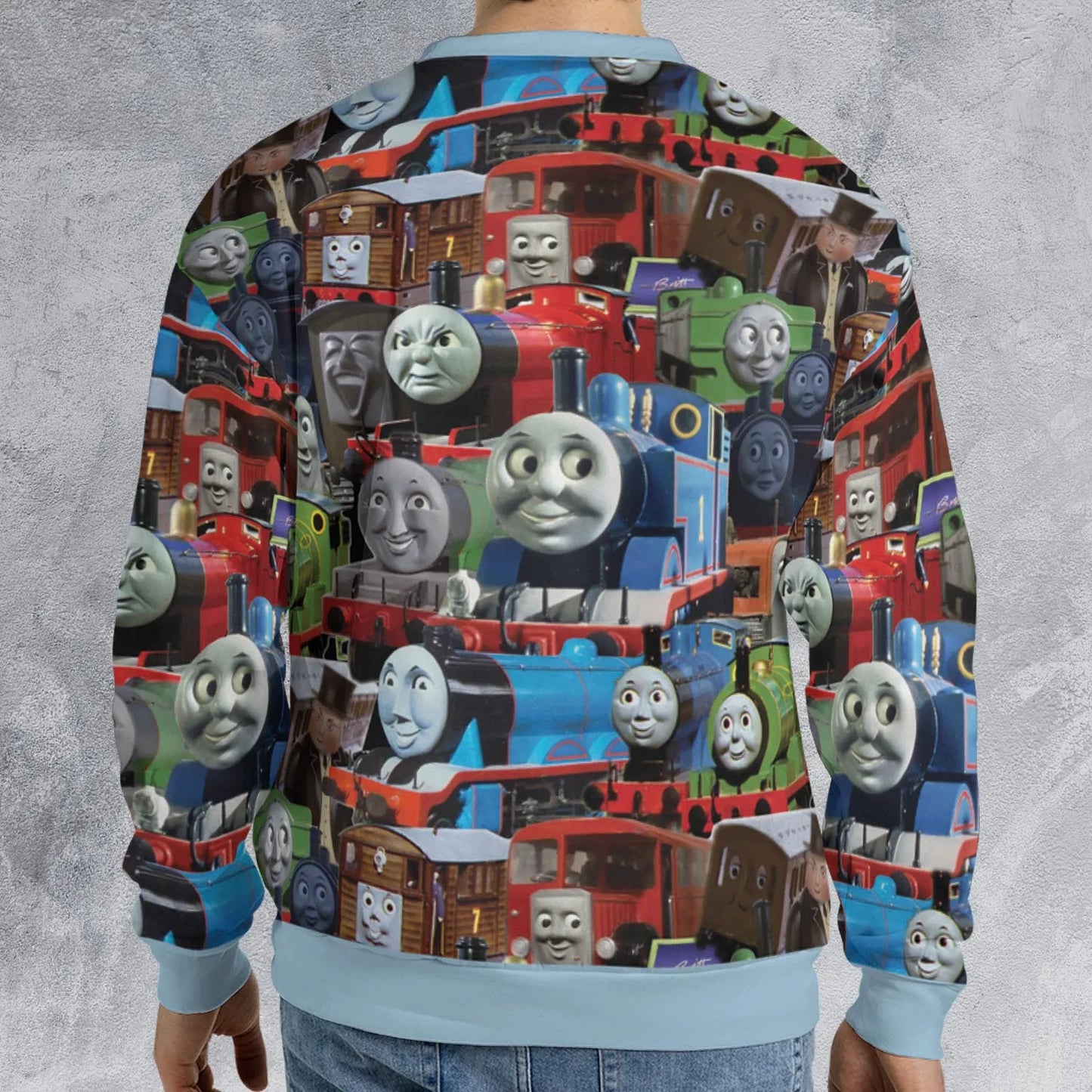 All-over Print Sweatshirt - E9Y7LUVB