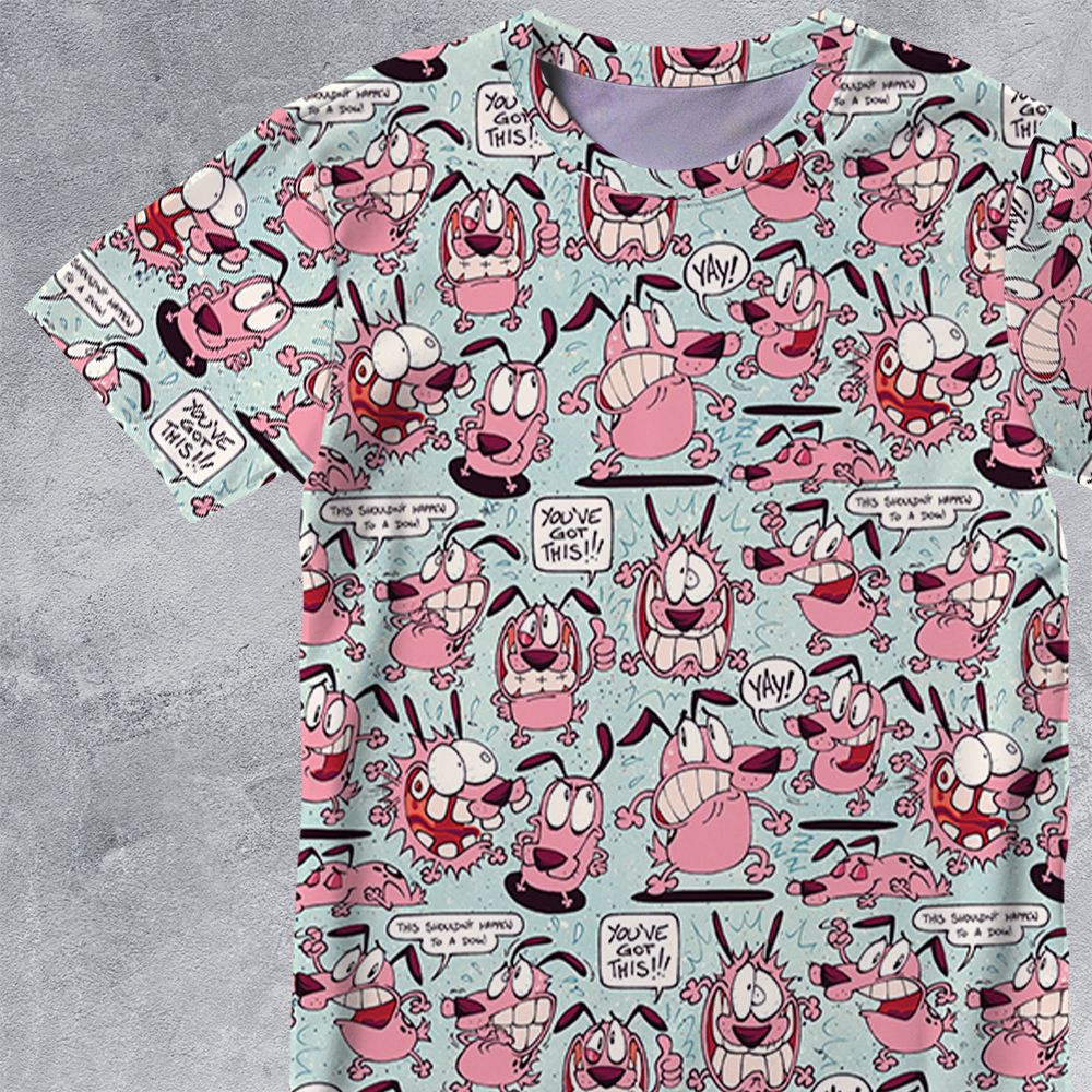 All-Over Print Unisex T-Shirt - R9K2EPRL -  - 2
