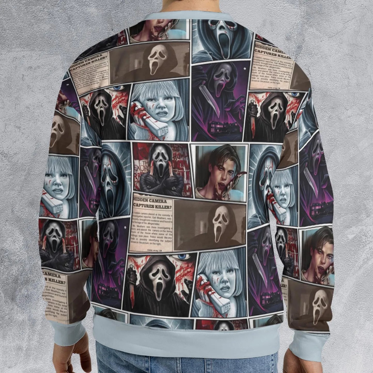 All-over Print Sweatshirt - XQSXWAY2