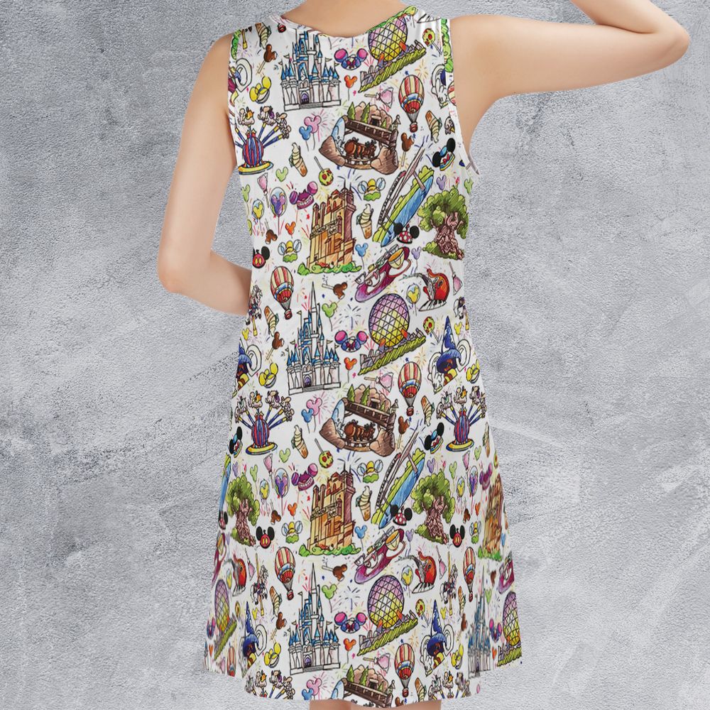 Sleeveless Dress - BY32C87A -  - 2