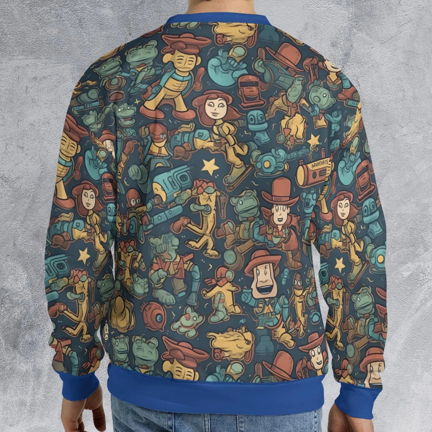All-over Print Sweatshirt - Z3ZXZBAJ