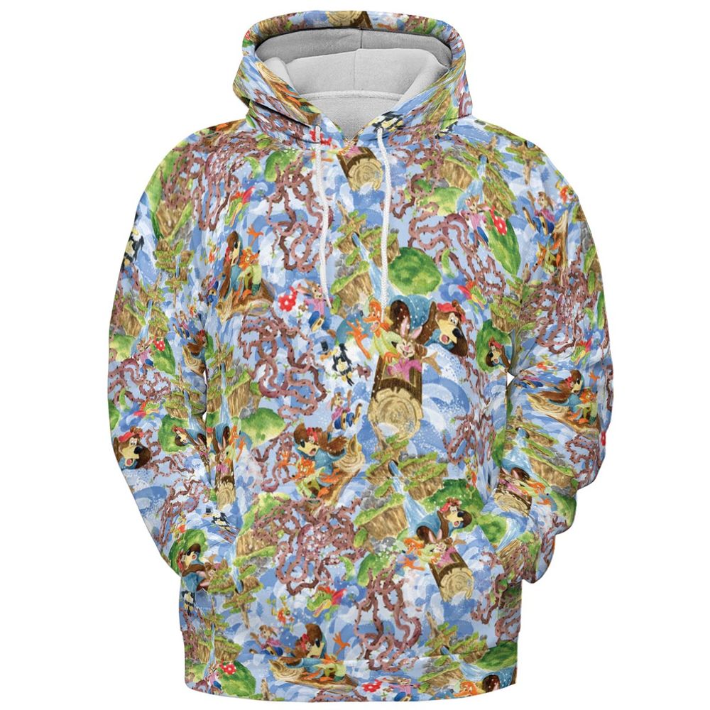 All-over Print Hoodie - Z23HB7YP -  - 2