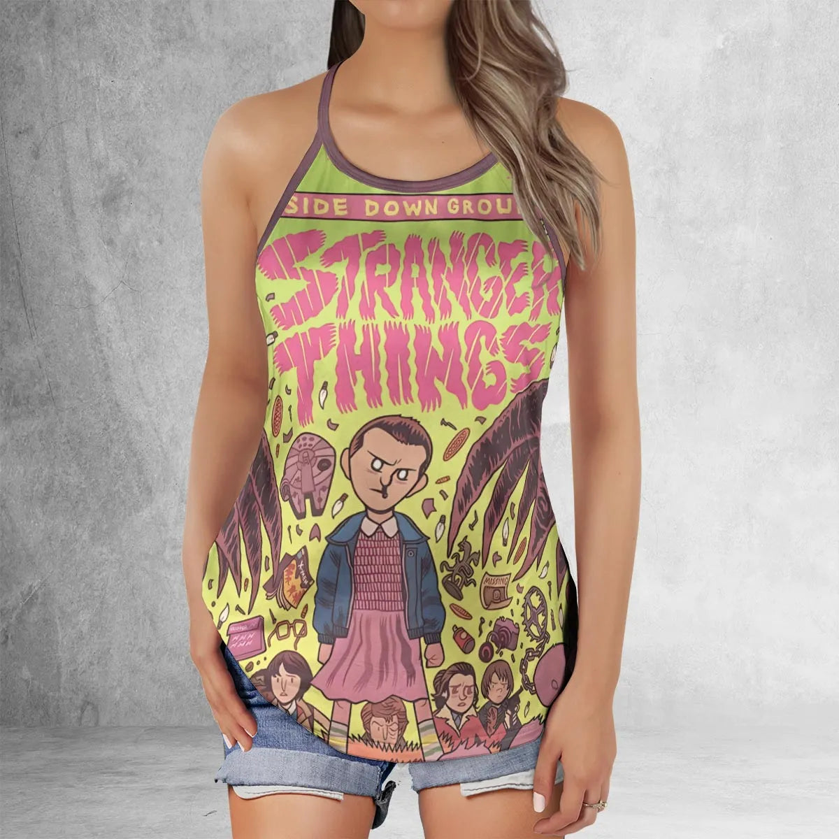 Criss Cross Tank Top - HXS1RWER