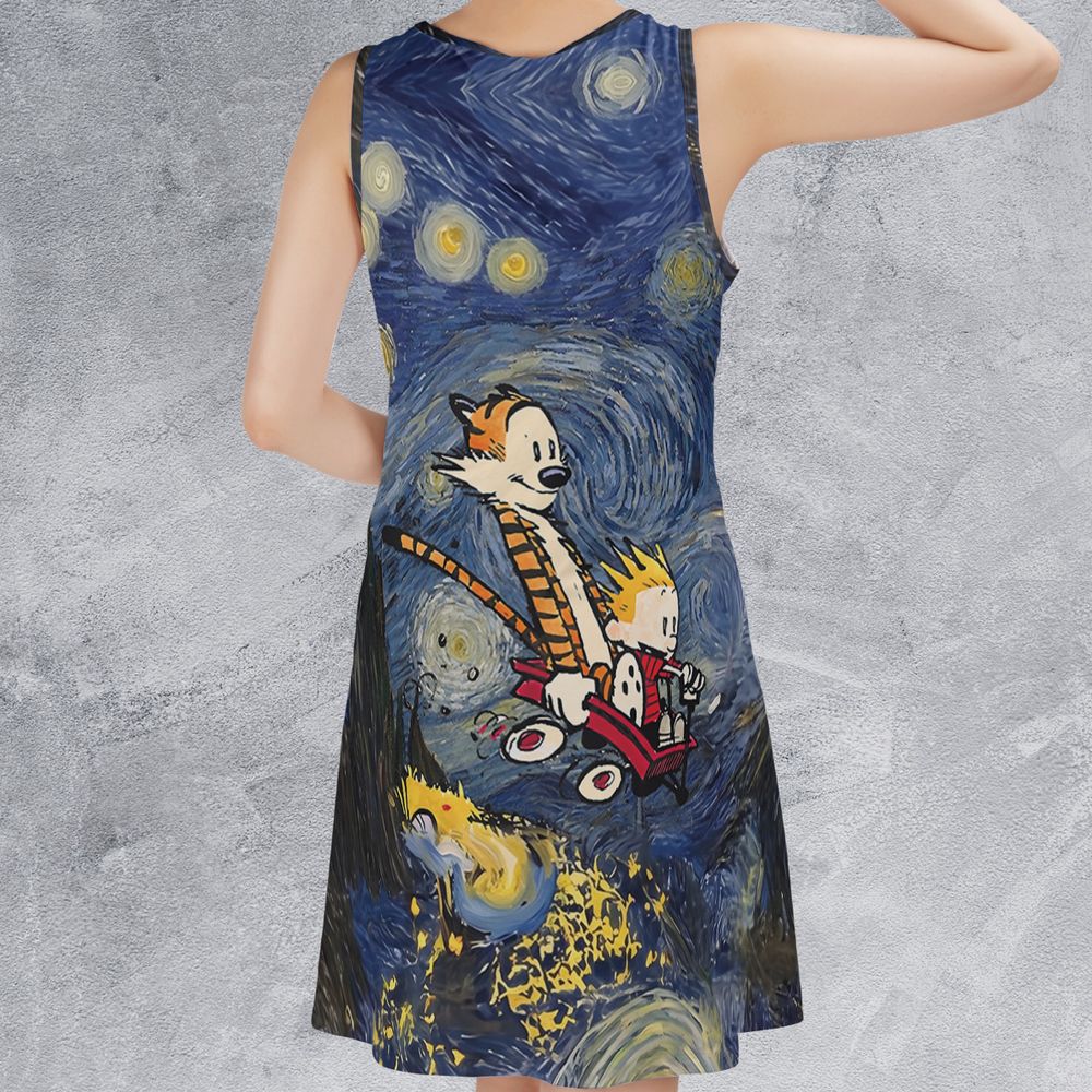 Sleeveless Dress - FB9BQD3B -  - 2