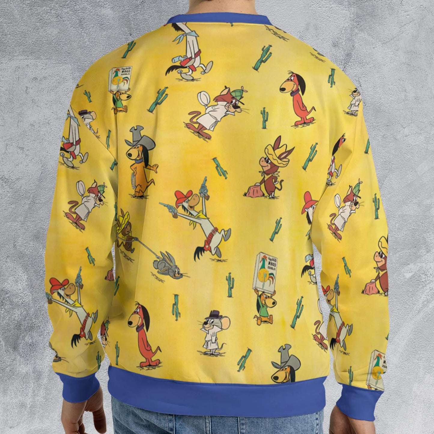 All-over Print Sweatshirt - 3LV1RUFU