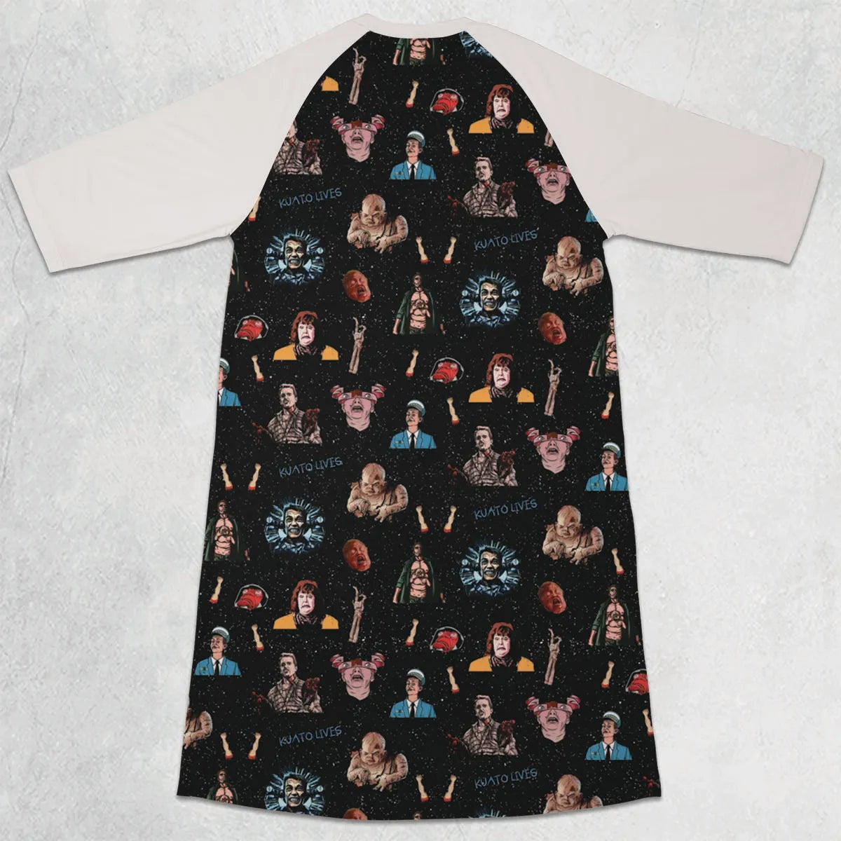 3/4 Sleeve Raglan Dress - 97D41C6R