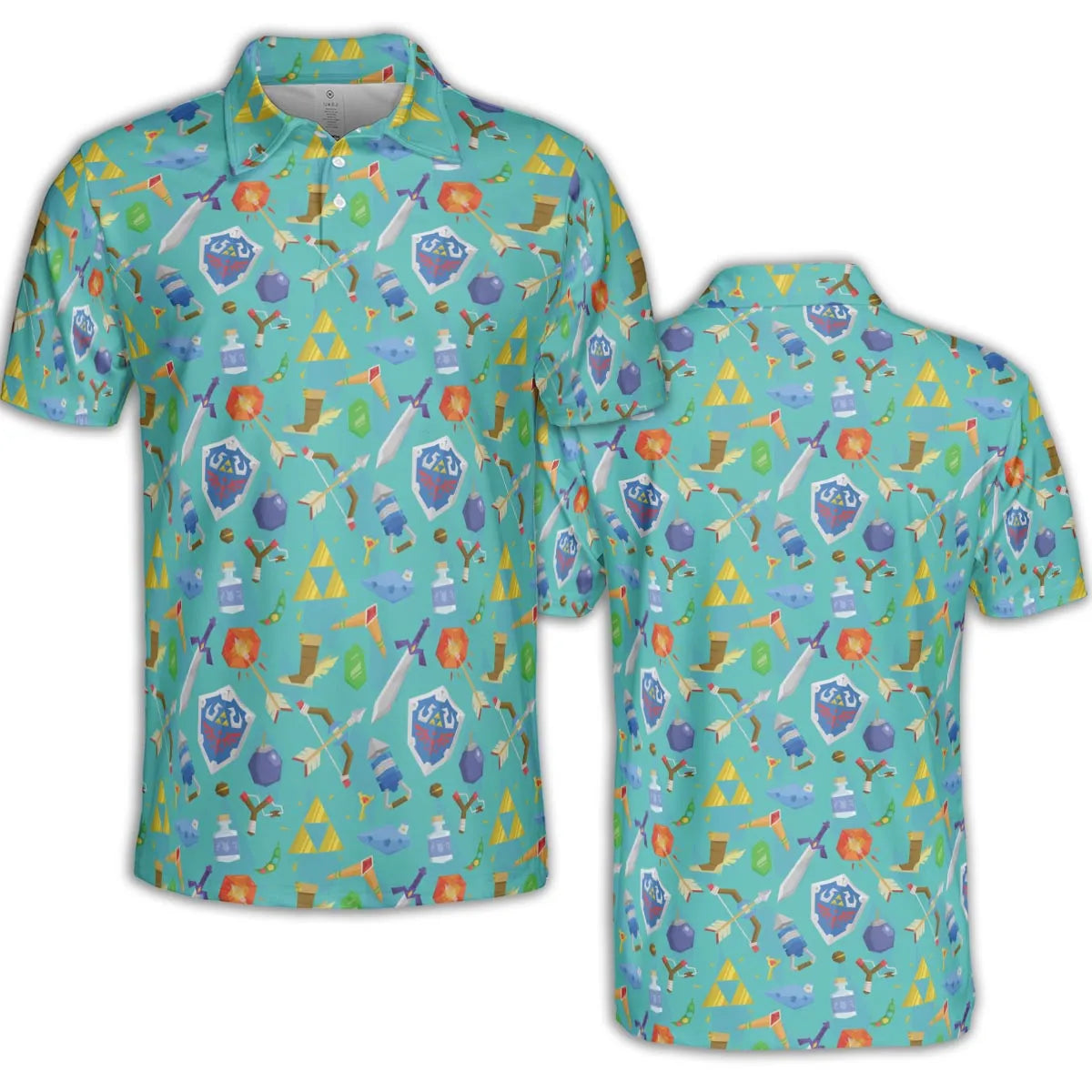 AOP Men/Women Polo Shirt - UVLNJJM9