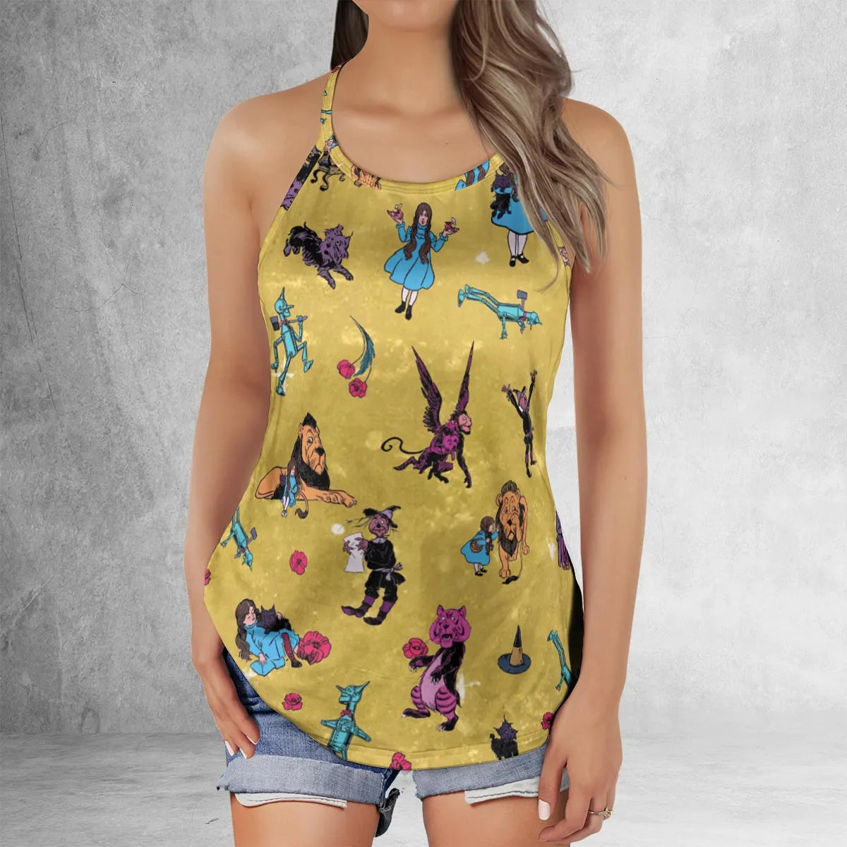 Criss Cross Tank Top - 1LZHEJC4