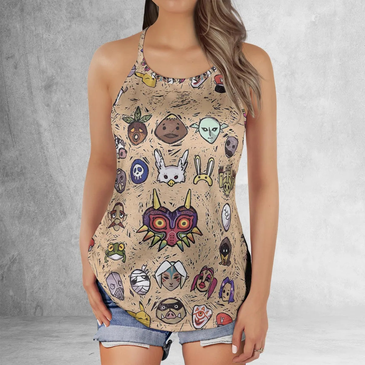 Criss Cross Tank Top - 32YJGZ9G