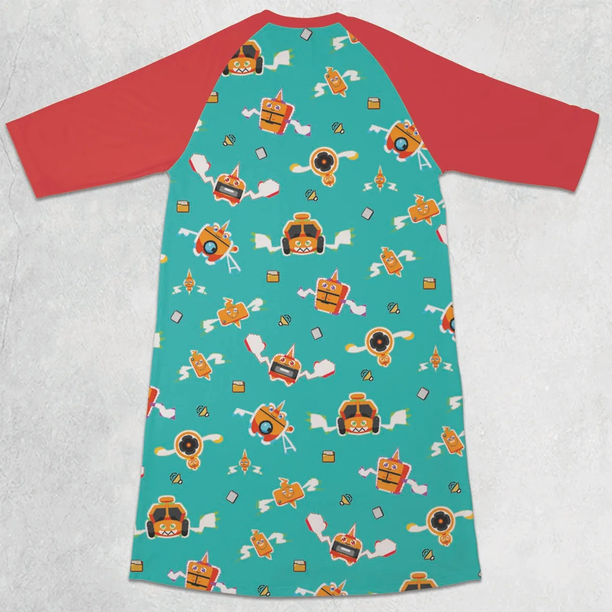 3/4 Sleeve Raglan Dress - GQHRJMGK