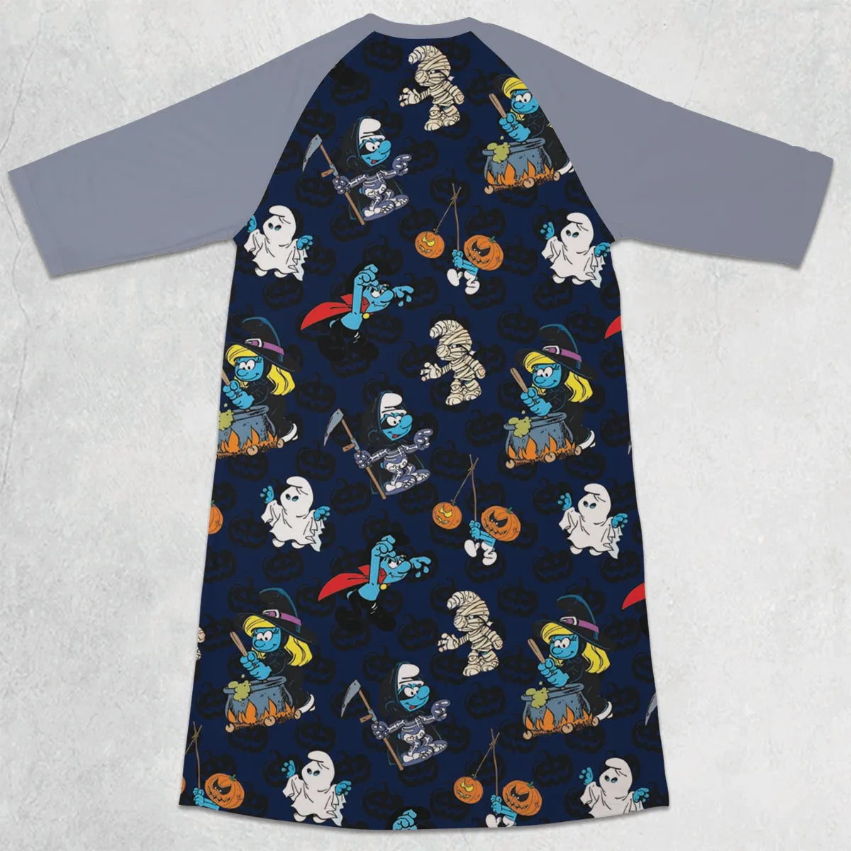3/4 Sleeve Raglan Dress - QRF5UN4T